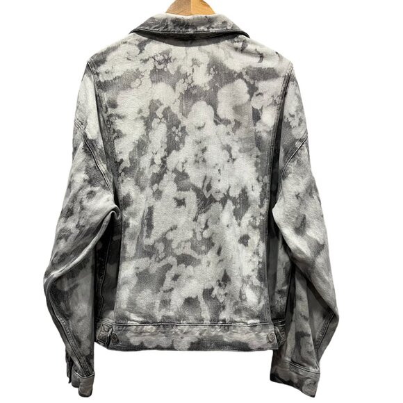 Calvin Klein Gray Trucker Denim Jacket, M - Picture 2 of 9